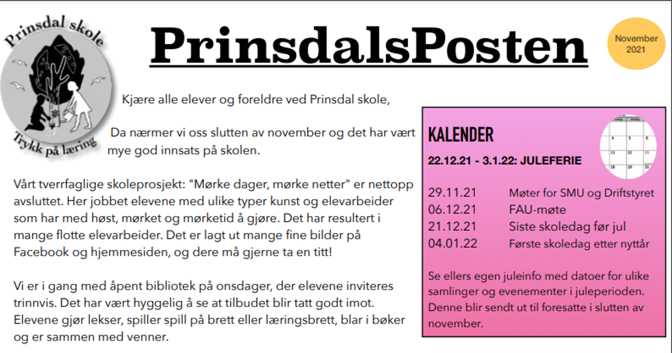 Foto: Prinsdal Prinsdal